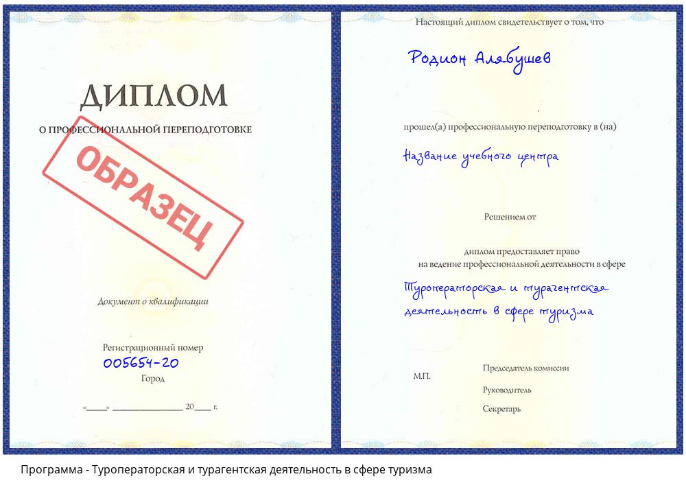 Туроператорская и турагентская деятельность в сфере туризма Архангельск